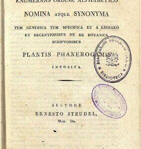 Obra "Steud., Nomencl. Bot. (1821-1841) Nomenclator botanicus"
