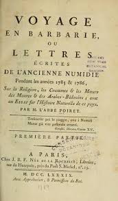 Obra "Poir., Voy. Barbarie (1789) Voyage en Barbarie"