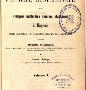 Obra "Willk. & Lange, Prodr. Fl. Hispan. (1861-1880) Prodromus florae hispanicae"