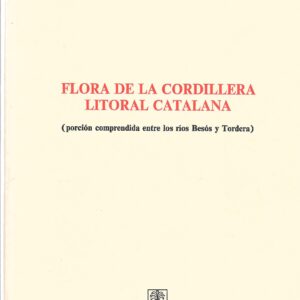 Libro "Flora de la cordillera litoral catalana"