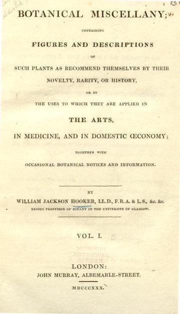 hook. botanical misc