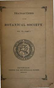 Obra "W. W. Sm. & Fletcher, Trans. Proc. Bot. Soc. Edinb. (1844-1884) Transactions and Proceedings of the Botanical Society of Edinburgh"